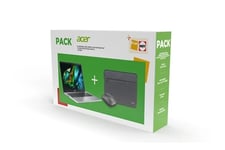 PC portable Acer Pack FNAC-DARTY Aspire A315-510P-32E9 15.6" Intel Core i3 N305 RAM 8 Go LPDDR5X 256 SSD Intel UHD Graphics + SOURIS SANS FIL + HOUSSE