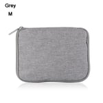 Digital Storage Bag Usb Cable Bags Earphone Wire Pouch Grey M