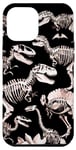 Coque pour iPhone 15 Plus Squelettes de dinosaures