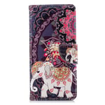 for Samsung Galaxy S20 FE Phone Case, Samsung S20 Fan Edition Case Flip Shockproof PU Leather Folio Wallet Cover with Card Holder Stand Silicone Bumper Protector Case for Girls, Totem Elephant