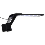 Akvariebelysning med klämma 25-45 cm blå och vit