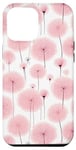 iPhone 15 Plus Pink Dandelion Pattern Case