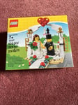 LEGO WEDDING SET WITH BRIDGE AND GROOM 40197 - NEW/BOXED/SEALED
