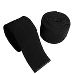 SBD - Knee Wraps Competition Black 2m