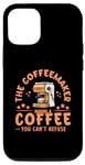 Coque pour iPhone 12/12 Pro La cafetière qui prépare un café que vous ne pouvez pas refuser - Barista