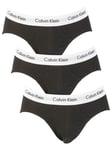 Calvin Klein3 Pack Hip Briefs - Black