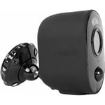 Caméra noire intégrale - Détection Intelligente / 100% sans-fil autonome / 2K 4MP / WiFi 2.4-5GHz / IP65 / app