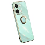 XINLI OnePlus Nord 3 5G skal med en ring - Aqua-blått Blå