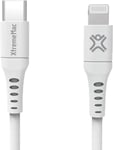 XtremeMac Flexi Lightning til USB-C-kabel - 2 meter