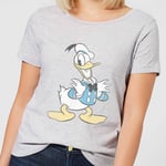 Disney Mickey Mouse Donald Duck Posing Women's T-Shirt - Grey - XXL - Grey