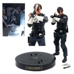 Resident Evil 2 Leon kennedy 1:6 PVC Figure Statue Model Toys Gift 12'' Game