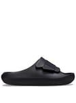 Crocs Men's Mellow Luxe Recovery Slide - Black, Black, Size 7, Men