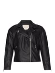 Caremmy Faux Leather Biker Noos Black ONLY Carmakoma