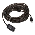10m USB 2.0 förlängning aktiv/ Repeater 480 aktiv USB förlängningskabel