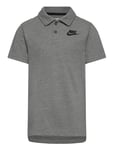 B Nsw Cttn Pique Polo Sport T-shirts Polo Shirts Short-sleeved Polo Shirts Grey Nike