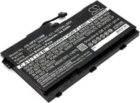 Kompatibelt med Hp ZBook 17 G3 (T7V67EA), 11.4V, 8300 mAh