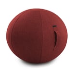 LINEN sittboll, miljövänlig, Red, 75 cm