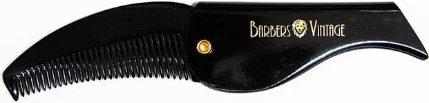 Barbers Vintage Folding Comb. Deluxe Handmade Pocket Flip Comb for Men. Perfect 