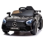 Voiture électrique enfant - Mercedes GTR AMG - 2x25W - noire - le noir