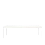 Muuto - Base Table - White - Vit - Vit - Matbord - Laminat/Metall/Trä