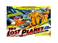 Wee Blue Coo Movie Film Lost Planet Sci Fi Adventure Space Wall Art Print