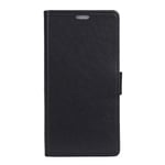 Mipcase Leather Case for Xiaomi Black Shark, Multi-function Flip Phone Case with Iron Magnetic Buckle, Wallet Case with Card Slots [2 Slots] Kickstand Business Cover for Xiaomi Black Shark (Black)
