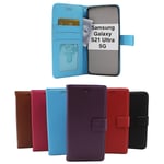 New Standcase Wallet Samsung Galaxy S21 Ultra 5G (G998B) Lila