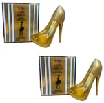 2 x Bad Girl Gold Women's Perfume Ladies Fragrance Eau De Parfum Spray 100ml New