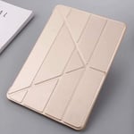 Suitable for Pro11, ipad9.7, 10.2 all-inclusive new silicone anti-fall protective sleeve-Gold 10.5 inch