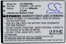Batteri XN-1BT62 for SoftBank, 3.7V, 650 mAh
