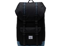 HERSCHEL 10972-05723 LITTLE AMERICA Sports backpack Unisex Adult BLACK/COPEN BLUE Size Unica