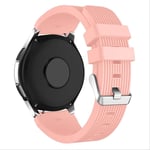 SQWK Watch Band For Samsung Galaxy Watch Active Strap Gear S3 Silicone Bracelet Strap For Huawei Watch Gt 20mm pink