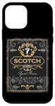 iPhone 12 mini Scotch Whiskey Label Booze Father's Day Bachelor Party Gift Case