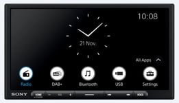 Sony XAVAX4050 2DIN Bilradio med skarm Multimedia DAB Trådlos Apple Carplay Android Auto