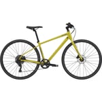 Hybridcykel Cannondale Quick 4 M Gul 2024