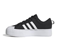 adidas Women's vada 2.0 Platform Sneaker, core Black/FTWR White/core Black, 4.5 UK
