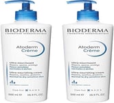 Atoderm Crème Sans Parfum lot de 2 x 500ml Bioderma