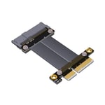 30cm U2 U.2 NVMe SSD à PCI-E 3.0x4 SFF-8639 NVMe câble d'extension de données PCIe Transmission à haut débit 8G/bps 30CM