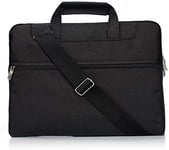 FINDING CASE Laptop Bag for HUAWEI MateBook D 15.6-inch/15.6” Notebook Bag,Multi-functional Laptop Case,Adjustable shoulder strap&Suppressible Handle,Portable Sleeve Briefcase Black