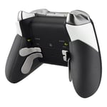 eXtremeRate Coque Poignée Grip de Remplacement pour Xbox One Elite Manette, Coque Poignée Grip Antidérapante pour Xbox One Elite Manette (Modèle 1698), Coque Poignée Grip Customisée, Blanc