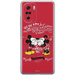 ERT GROUP Coque de téléphone Portable pour Xiaomi MI 11i/ REDMI K40/K40 Pro/POCO F3/ F3 Pro Original et sous Licence Officielle Disney Motif Mickey & Minnie 005, Coque en TPU