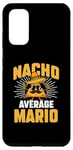 Galaxy S20 Funny Taco Personalized Name Nacho Average Mario Case