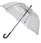 Clas Ohlson Genomskinligt paraply, 88 cm