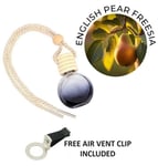 ENGLISH PEAR Inspired Car Air Freshener Oil Diffuser 10ML+ Free Air Vent Holder