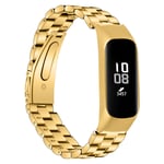 Samsung Galaxy Fit e three beads stainless steel watch band - Gold