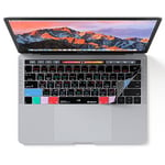 Editors Keys Logic Pro X Keyboard Cover for MacBook Pro with Touchbar 13,-15