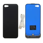 iPhone 5 2200mAh Power Bank Case Juice Pack with FREE USB to Lightening cable
