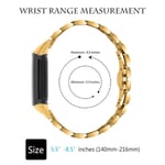 Rostfritt stål armband Fitbit Charge 6 Guld