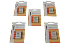 Lot de 20 batteries vhbw AAA, Micro, R3, HR03 800mAh pour télémètre Laser Bosch Professional DLE 40, DLE 70, PLR 15