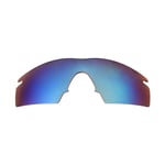 Walleva Mr.Shield Polarized Ice Blue Replacement Lens for Oakley M Frame Strike